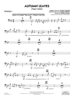 Autumn Leaves von Johnny Mercer (Download) 