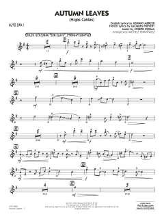 Autumn Leaves von Johnny Mercer (Download) 