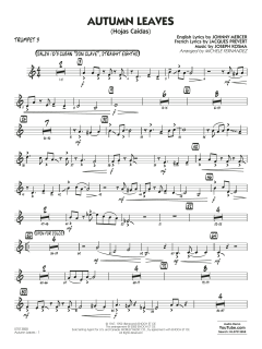 Autumn Leaves von Johnny Mercer (Download) 