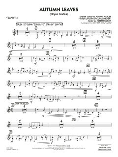 Autumn Leaves von Johnny Mercer (Download) 