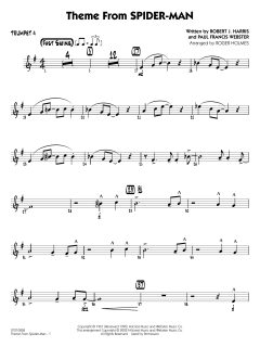 Spider-Man (Theme From) von Paul Francis Webster (Download) 