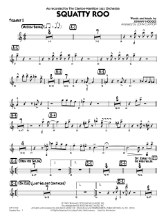 Squatty Roo von Johnny Hodges (Download) 