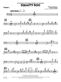 Squatty Roo von Johnny Hodges (Download) 