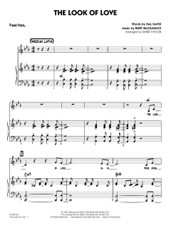 The Look Of Love von Burt Bacharach (Download) 