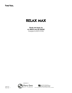 Relax Max von Al Frisch (Download) 