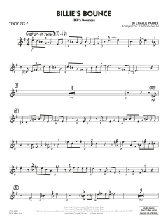 Billie's Bounce von Charlie Parker (Download) 