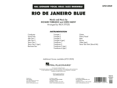 Rio de Janeiro Blue von Randy Crawford (Download) 