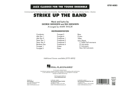 Strike Up the Band von Ira Gershwin (Download) 