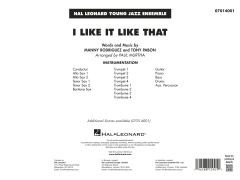 I Like It Like That von Tony Pabon (Download) 