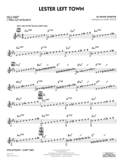 Lester Left Town von Wayne Shorter (Download) 