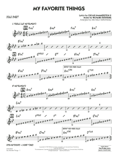 My Favorite Things von Richard Rodgers (Download) 