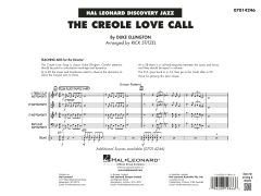 The Creole Love Call (Download) 