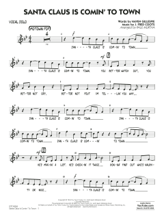 Santa Claus Is Comin' to Town von Haven Gillespie (Download) 