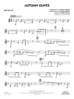 Autumn Leaves von Joseph Kosma (Download) 