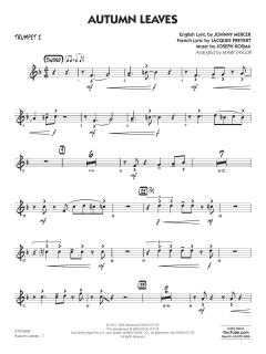 Autumn Leaves von Joseph Kosma (Download) 