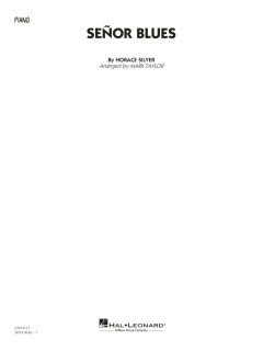 Señor Blues von Horace Silver (Download) 