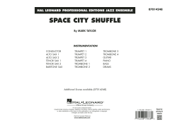 Space City Shuffle von Mark Taylor (Download) 