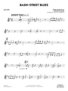 Basin Street Blues von Spencer Williams (Download) 