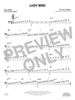 Lady Bird von Tadd Dameron (Download) 