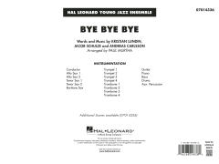 Bye Bye Bye von N Sync (Download) 