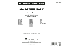 MacArthur Park von Jimmy Webb (Download) 