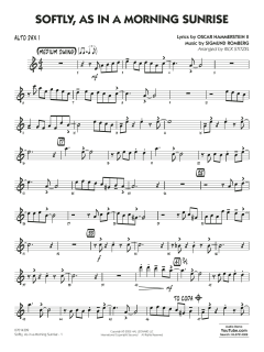 Softly, As In A Morning Sunrise von Sigmund Romberg (Download) 