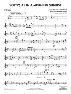 Softly, As In A Morning Sunrise von Sigmund Romberg (Download) 