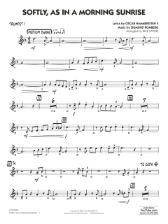 Softly, As In A Morning Sunrise von Sigmund Romberg (Download) 