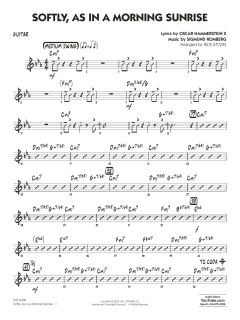 Softly, As In A Morning Sunrise von Sigmund Romberg (Download) 