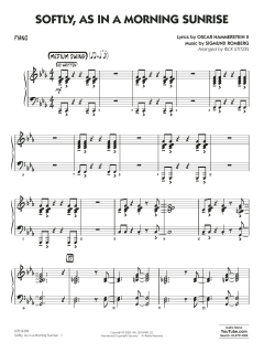 Softly, As In A Morning Sunrise von Sigmund Romberg (Download) 