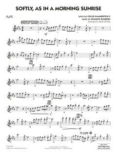 Softly, As In A Morning Sunrise von Sigmund Romberg (Download) 