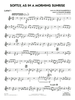 Softly, As In A Morning Sunrise von Sigmund Romberg (Download) 