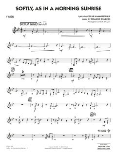 Softly, As In A Morning Sunrise von Sigmund Romberg (Download) 