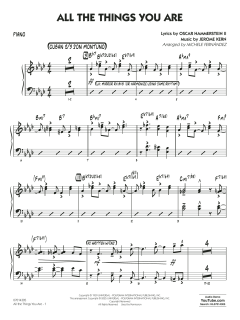 All the Things You Are von Jerome Kern (Download) 