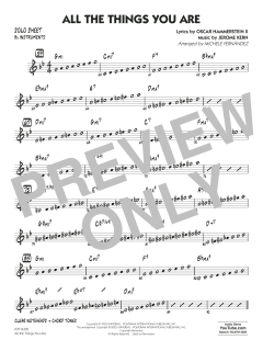 All the Things You Are von Jerome Kern (Download) 