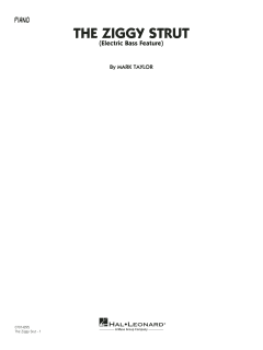 The Ziggy Strut von Mark Taylor (Download) 