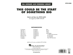 This Could Be the Start of Something Big von Steve Allen (Download) 