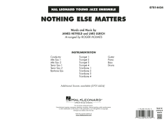 Nothing Else Matters von Metallica (Download) 