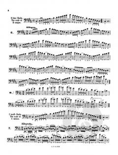 Kontrabass-Schule Heft 6 von Franz Simandl im Alle Noten Shop kaufen