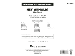 Hey Arnold! von Jim Lang (Download) 