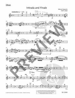 Intrada and Finale op. 79  von Nikolai Kapustin 