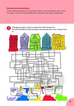 Mein Mega Musik Rätselbuch  von Maren Blaschke 