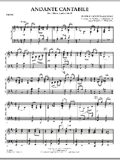 Andante Cantabile von Peter Iljitsch Tschaikowsky (Download) 