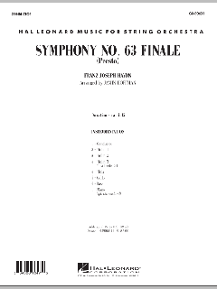 Sinfonie Nr. 63 Finale (Presto) von Joseph Haydn (Download) 