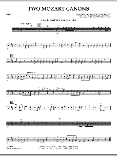 Two Mozart Canons von Wolfgang Amadeus Mozart (Download) 