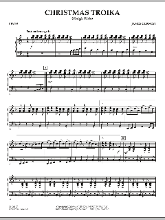 Christmas Troika von James Curnow (Download) 