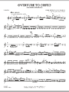Overture to Orfeo von Christoph Willibald Gluck (Download) 
