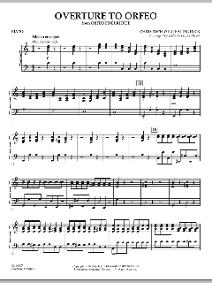 Overture to Orfeo von Christoph Willibald Gluck (Download) 