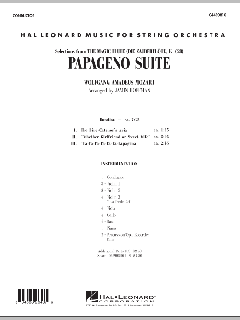 Papageno Suite von Wolfgang Amadeus Mozart (Download) 