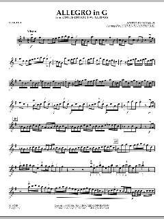 Allegro in G von Antonio Vivaldi (Download) 